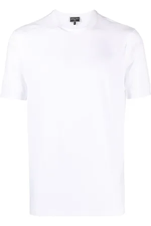 Giorgio Armani T-shirt uni à col rond