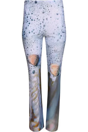 DI PETSA Pantalon Sea Foam à coupe droite