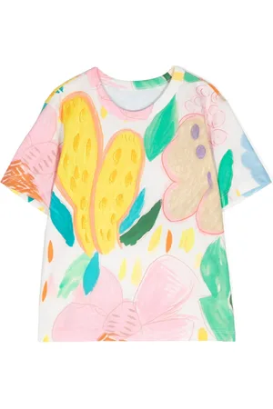 JNBY by JNBY T-shirt en coton à imprimé graphique