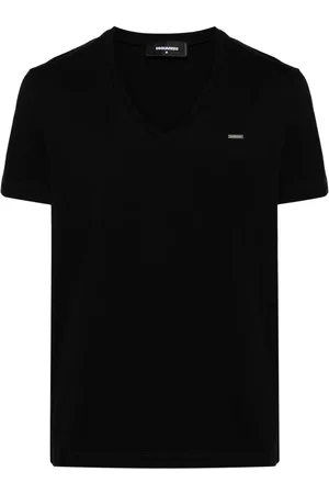Dsquared2 T-shirt en coton à plaque logo