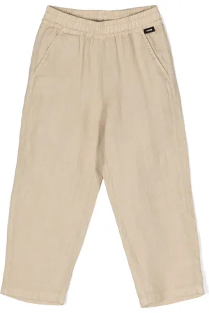 Aspesi Pantalon à taille élastiquée