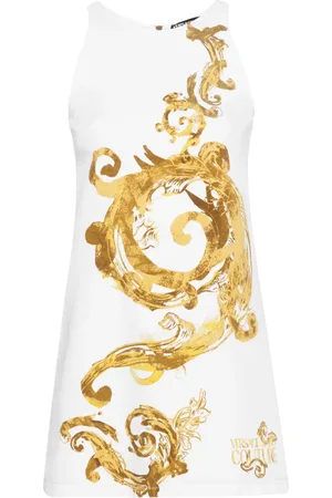 VERSACE Robe courte Watercolour Couture