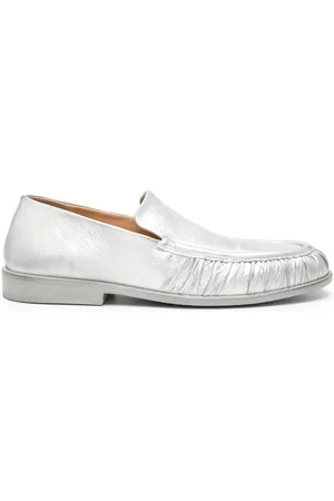 MARSÈLL Mocassins en cuir à fronces