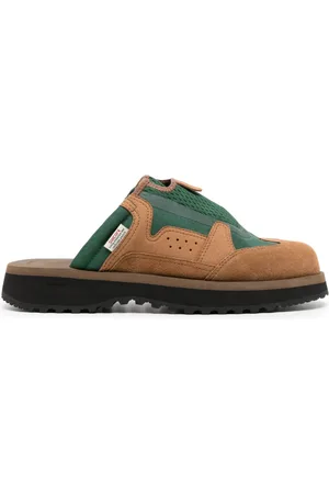 SUICOKE Claquettes Boma à design bicolore