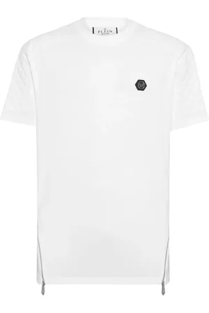 Philipp Plein T-shirt en coton à logo appliqué