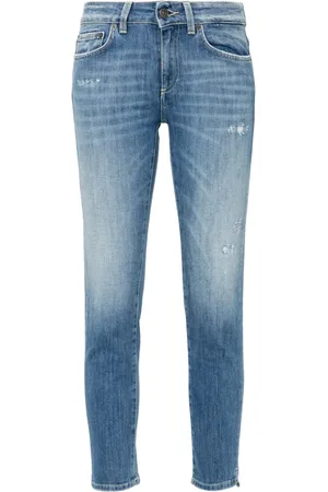 Dondup Jean slim à coupe courte