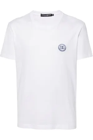 Dolce & Gabbana T-shirt en coton à logo brodé