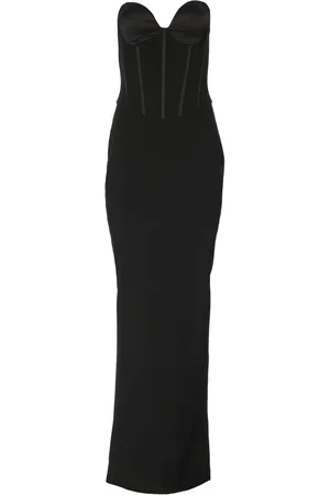 Retrofete Robe longue Luna à design sans bretelles