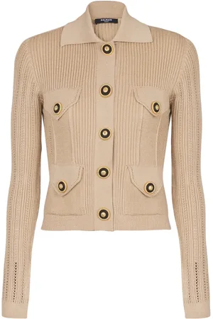Balmain Cardigan à boutonnière