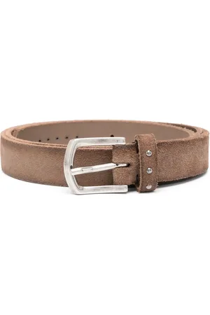 Boglioli Ceinture en daim à boucle