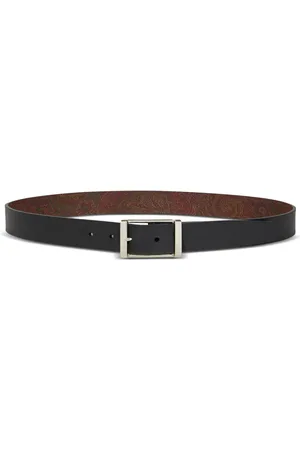 Etro Ceinture en cuir à design réversible