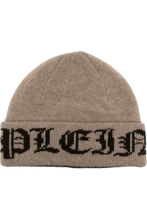 Philipp Plein Bonnet Gothic Plein en laine