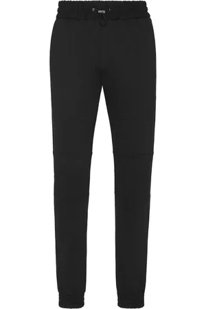 Philipp Plein Pantalon de jogging à fermeture duffle-coat