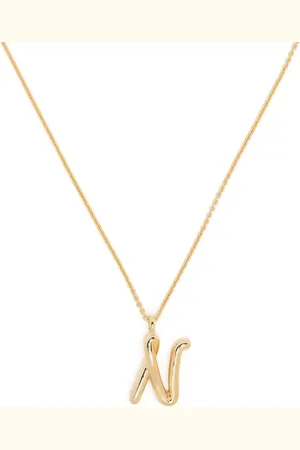 Missoma Collier à pendentif Curly Molten