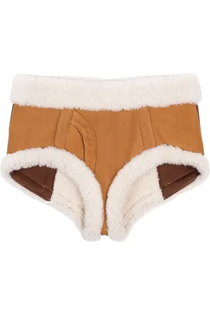 Natasha Zinko Short court en peau lainée