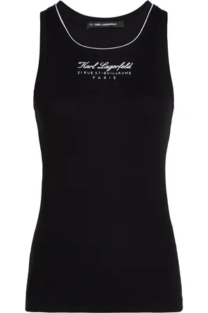 Karl Lagerfeld Débardeur nervuré Hotel Karl