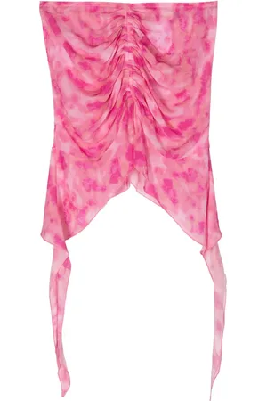 MISBHV Minijupe à imprimé tie dye