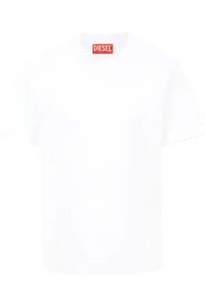 Diesel T-shirt à logo Oval D brodé