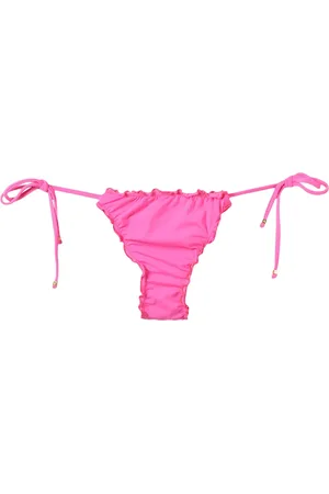 AMIR SLAMA Bas de bikini volanté