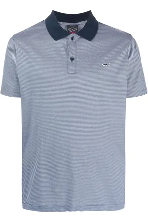 Paul & Shark Polo rayé à patch logo