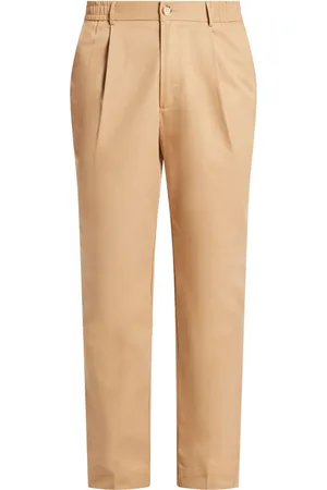 CHE Pantalon chino à design plissé