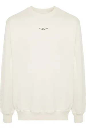 Drôle de Monsieur Sweat en coton à slogan imprimé