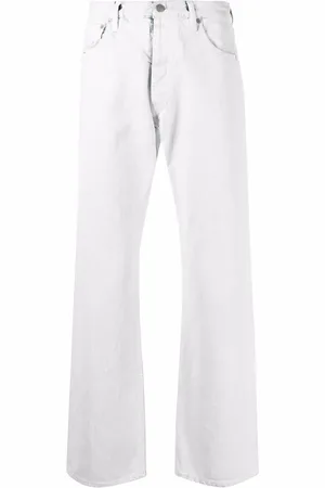 Maison Margiela Jean droit à taille mi-haute