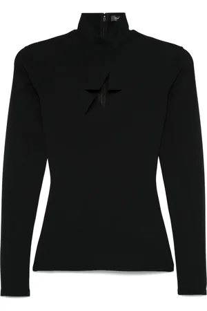 MUGLER Haut à découpe étoile