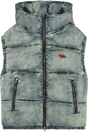 Diesel Gilet matelassé en jean