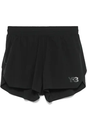 Y-3 Short de sport à logo imprimé