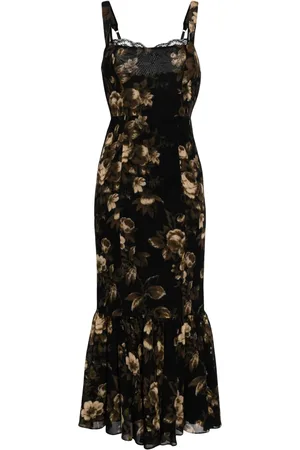 Reformation Robe Irisa à fleurs