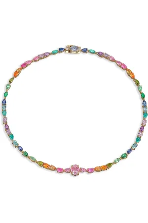 Anabela Chan Collier Rainbow Spectra en vermeil 18ct