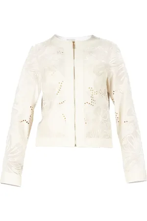 Elie saab Veste en broderie anglaise