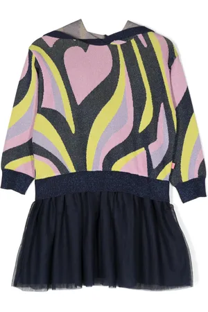 Billieblush Robe à design superposé