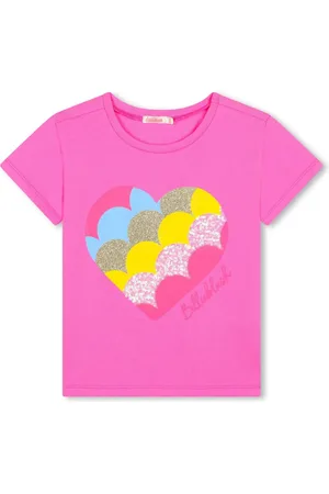 Billieblush T-shirt à motif cœur orné de sequins