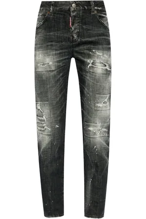 Dsquared2 Jean à effet usé