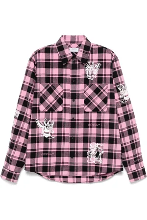 OFF-WHITE Chemise à motif Character Check