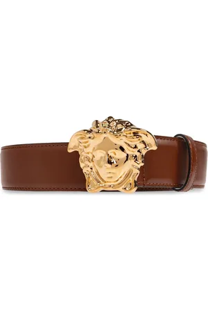 VERSACE Ceinture La Medusa en cuir