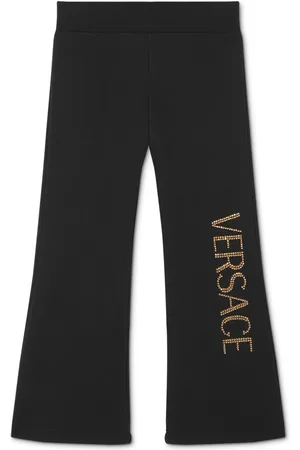VERSACE Pantalon évasé à logo