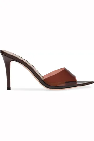Gianvito Rossi Sandales Elle 85 mm à bout pointu