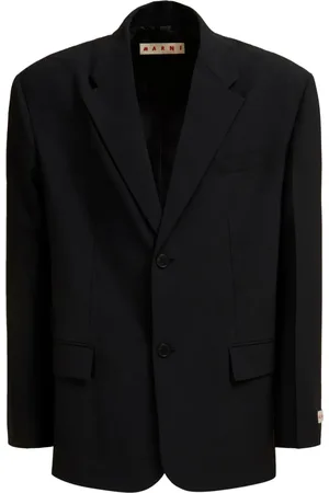 Marni Blazer croisé à logo appliqué