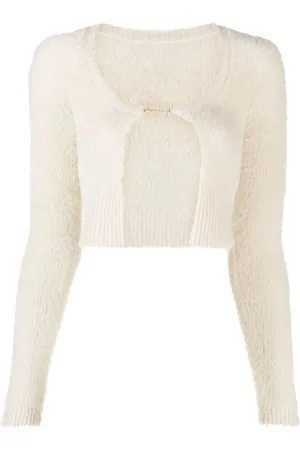Jacquemus Cardigan La maille Neve Manches Longue
