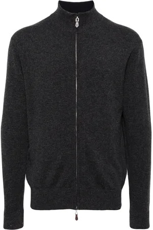 N.PEAL Pull Knightsbridge à fermeture zippée