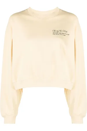 Sporty & Rich Sweat crop Tennis Script