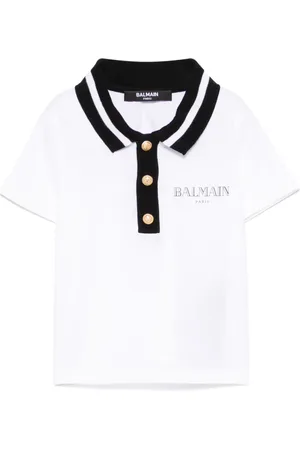Balmain Polo à logo imprimé