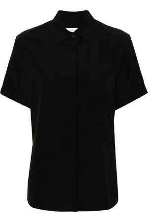 MATTEAU Chemise en soie à manches courtes