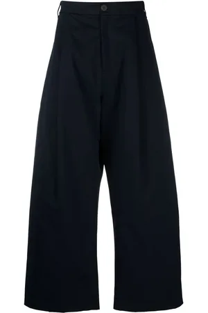 STUDIO NICHOLSON Pantalon ample à taille haute