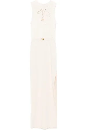 Elisabetta Franchi Robe courte à détails de laçages