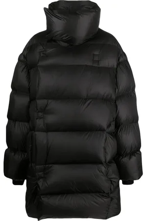Rick Owens Manteau matelassé à col cheminée