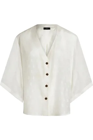 Etro Chemise à logo jacquard